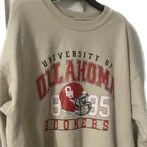Oklahoma Sooners Men's Large Sweatshirt NCAA Football